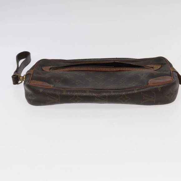 LOUIS VUITTON Monogram Marly Dragonne GM Clutch Bag M51825 LV Auth 95093 - Picture 6 of 16